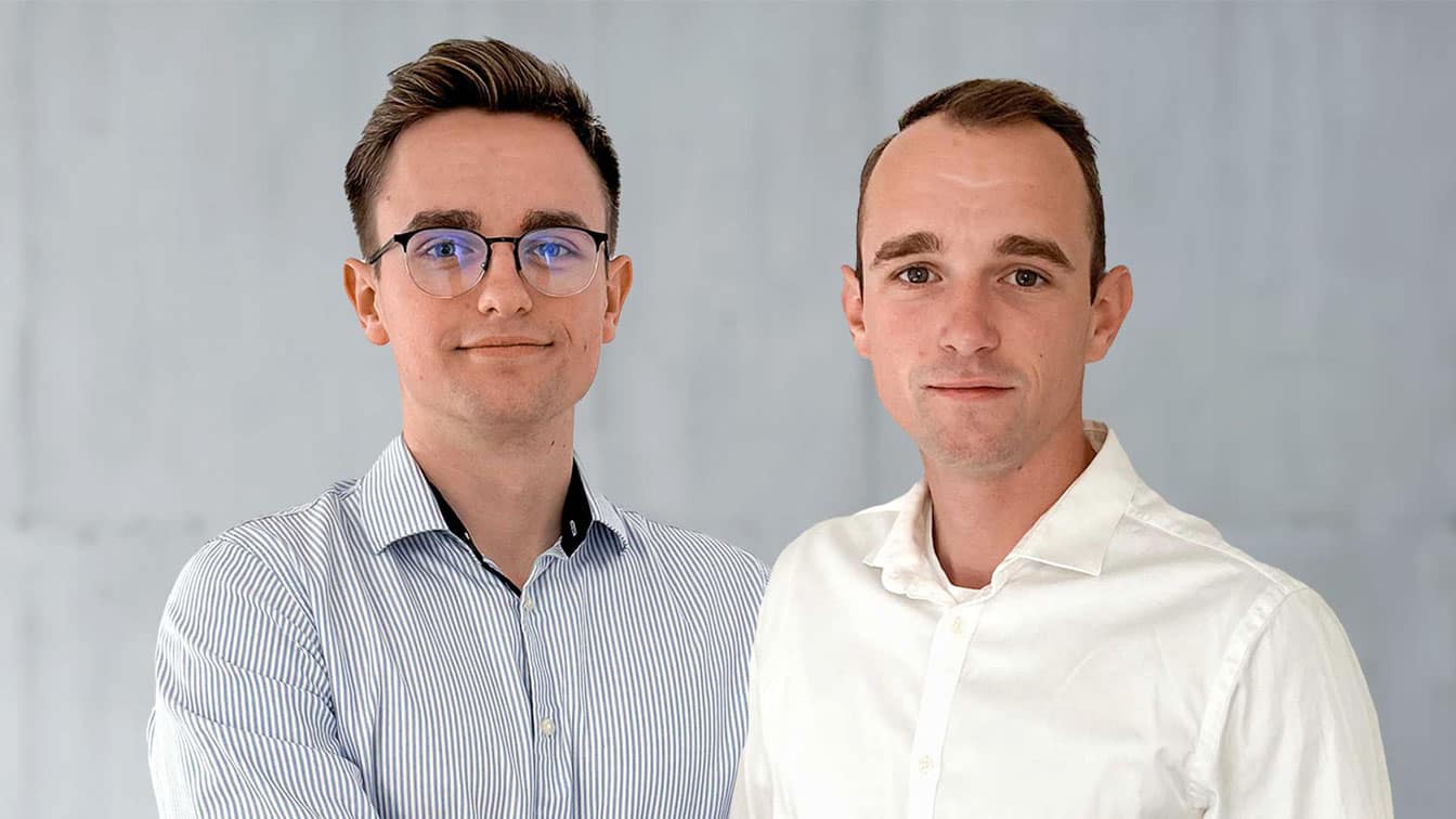 Portrait der zwei Gründer von der Firma Reinwerk